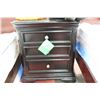Image 1 : NEW BLACK 3 DRAWER NIGHT STAND