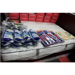 KING SIZE SEALY MATTRESS W BOXSPRINGS