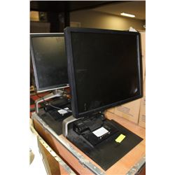 DELL COMPUTER MONITOR W DOCK X2