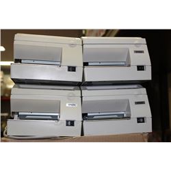 SET OF 8 EPSON SLIP VALIDATORS/PRINTERS