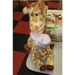 ANIMATED PLUSH GIRAFFE