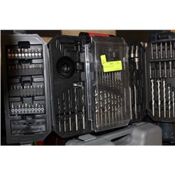 DRILL BIT SET IN CASE