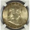Image 2 : 1953-S FRANKLIN HALF DOLLAR, NGC MS-63