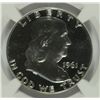 Image 2 : 1961 FRANKLIN HALF DOLLAR, NGC PROOF-67*  ( STAR )
