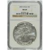 Image 1 : 2003 AMERICAN SILVER EAGLE, NGC MS-69!