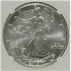 Image 2 : 2003 AMERICAN SILVER EAGLE, NGC MS-69!