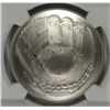 Image 2 : 2014 BASEBALL HALL OF FAME SILVER DOLLAR, NGC MS-70!  WOW!!