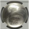 Image 3 : 2014 BASEBALL HALL OF FAME SILVER DOLLAR, NGC MS-70!  WOW!!