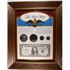 Image 1 : THE SILVER STORY: MORGAN SILVER  DOLLAR, SILVER NICKEL DIME SILVER CERTIFICATE