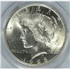 Image 2 : 1923 PEACE SILVER DOLLAR, PCGS MS-65