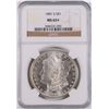 Image 1 : 1881-S MORGAN SILVER DOLLAR, NGC MS-65+   BLAST WHITE!