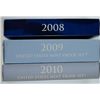 Image 1 : 2008, 2009 & 2010 U.S. PROOF SETS IN NICE ORIGINAL PACKAGING