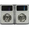 Image 2 : 1955 & 56 FRANKLIN HALF DOLLARS NGC MS-63 FBL