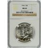 Image 1 : 1964 KENNEDY HALF DOLLAR, NGC MS-65