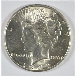1934-D PEACE DOLLAR CH BU