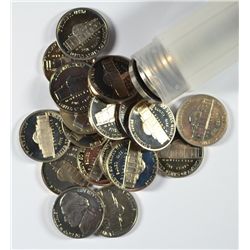 PROOF JEFFERSON NICKEL ROLL