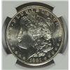Image 2 : 1881-S MORGAN SILVER DOLLAR, NGC MS-64+  LOOKS MS-65