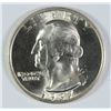 Image 1 : 1937-S WASHINGTON QUARTER, MS-64 BLAST WHITE!  LIGHT SCRATCH ON FACE