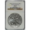 Image 1 : 2011 (S) SILVER AMERICAN EAGLE NGC MS-69