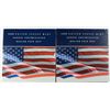 Image 1 : 2 - 2008 U.S. MINT UNC DOLLAR SETS  GOVT. PACKS  12 COINS