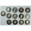 Image 2 : SILVER KENNEDY HALVES: 2-2000-S, 2-01-S, 2-02-S, 2-03-S,1ea  04, 05, 06,07,08-S