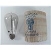 Image 1 : Antique ComEd Mazda Working Tip Light Bulb w/ Orig Pkg