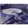 Image 2 : Star Trek George Takei Signed Print Final Frontier-Frmd