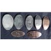Image 1 : 7 Different 1967 Elongates Some Silver