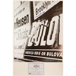 Signed Duke Snider Brooklyn Dodgers 16" x 20" Photo