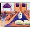 Image 1 : Original Animation Cel Bride Walking Down Aisle