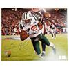 Image 1 : Signed Santonio Holmes 10 New York Jets 16" x 20" Photo