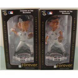 Colon and Koch Chicago White Sox Bobble Heads MIB