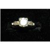 Image 2 : Stunning Platinum Diamond Ring .89 Kt Hi-Grade Diamonds