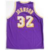 Image 1 : Magic Johnson Signed Lakers Basketball Jersey LOA
