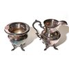 Image 5 : Vintage Floral Filigree Silver Plated 4pc Tea Set
