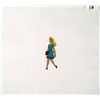 Image 1 : Animation Blonde Girl Original Animation Walking Home