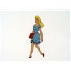 Image 2 : Animation Blonde Girl Original Animation Walking Home