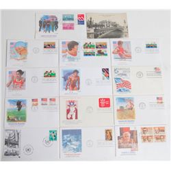 Stamp Collectors Lot 1979 First Day of Issue Olympics