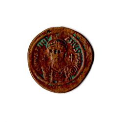 Authentic 538 AD Justinian I Follis of Constantinople
