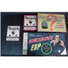 Image 1 : Lot of 3 Vintage Board Games, Monopoly, Kreskin's ESP