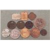 Image 2 : Lot 12 Medals, Wooden Nickels, Chi Railroad Fare, MORE