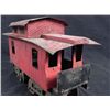 Image 3 : Lionel Large Gauge Model Railroad Caboose w/Wooden Top