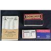 Image 4 : 3 Early Vintage Games: Dominos, Crossword, Scrambles