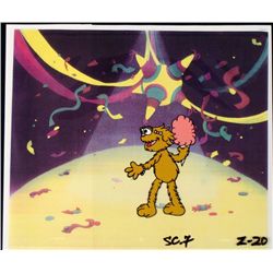 Cel Animation Background Cotton Candy Original Art Zoe