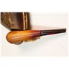 Image 4 : Antique Meerschaum Pipe Carved Hunting Dog Tobacco Case