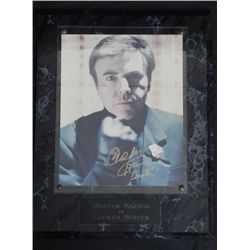 Walter Koenig Signed Photo Plaque -A. Bester Babylon 5