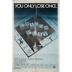 Childs Play Original 1 Sh Movie Poster 1972