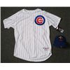 Image 2 : Authentic Chicago Cubs Carlos Zambrano Jersey and Hat
