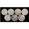 Image 2 : Set of (7) Choice Bu Kennedy Silver Halves 1964-'69 P+D