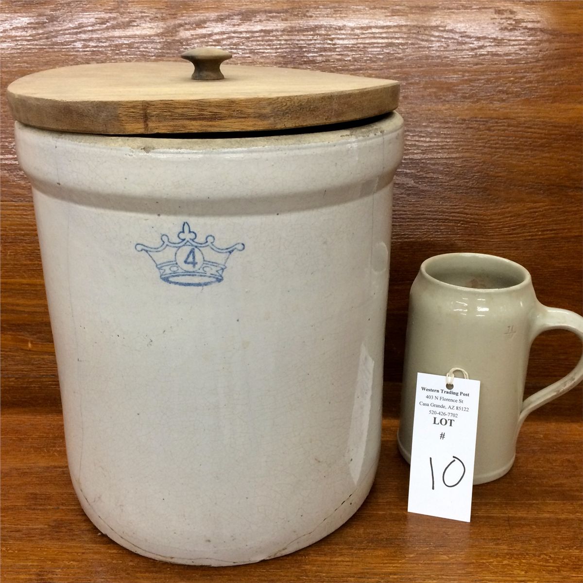 Antique Crock Lot